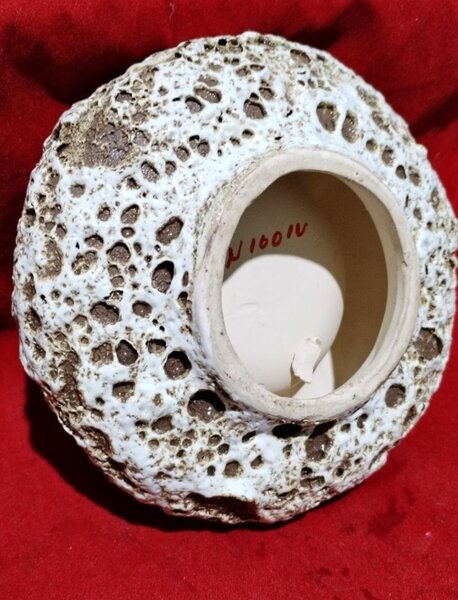 Scrumiera mare franceza stil Vallauris Fat Lava, anii 1960